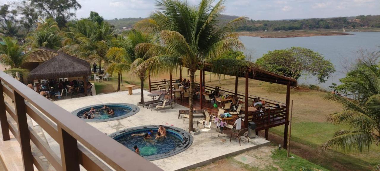 Aldeia Do Lago Caldas Novas Lindo Apt Com Cozinha Mobilia Nova Pode Levar Bebidas Na Area Das Piscinas Eksteriør bilde