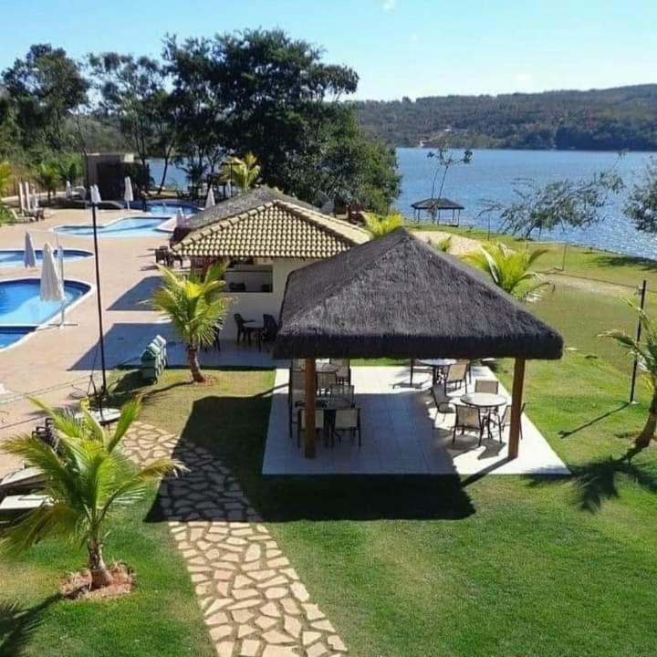 Aldeia Do Lago Caldas Novas Lindo Apt Com Cozinha Mobilia Nova Pode Levar Bebidas Na Area Das Piscinas Eksteriør bilde